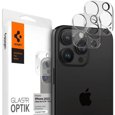 Afbeelding van Spigen Glas.tR Optik Cameralensbeschermer Apple 2 stuk(s)