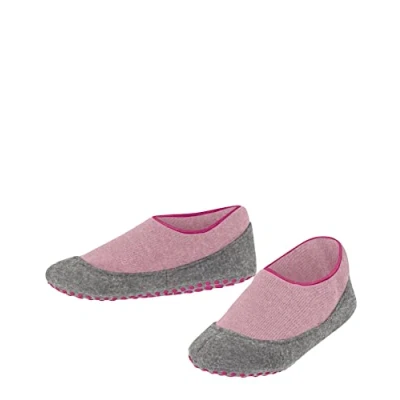 Image de FALKE Cosy Slipper K HP laine picots sur la semelle 1 paire, Chaussettes Chaussons Mixte enfant, Rose (Almond Blossom 8441), 27 28