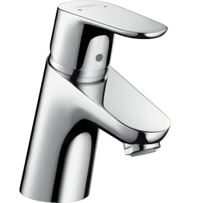 Afbeelding van Hansgrohe Focus 1 grps wastafelmengkraan 70 met push open