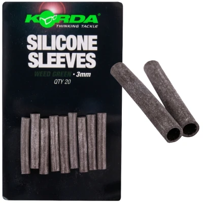 Afbeelding van Korda Silicone Sleeves Camo Green 3mm (20 pcs)