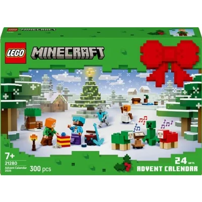 Image de LEGO® Minecraft® 21280 Le calendrier de l’Avent 2025