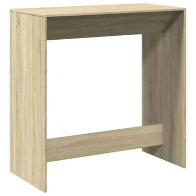 Image de vidaXL Table de bar chêne sonoma 102x50x103,5 cm bois d&#039;ingénierie854429