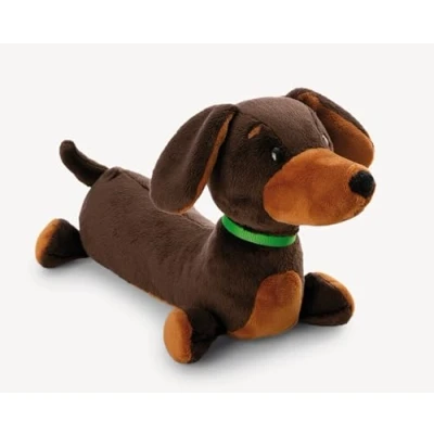 Afbeelding van NICI Teckel pluche dier 27 cm bruin zacht schattig om te knuffelen en spelen geweldig cadeau idee voor kinderen volwassenen 61897