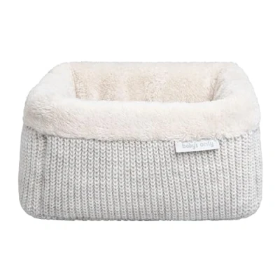 Afbeelding van Baby&#039;s Only Gebreide commodemandje Opbergmandje Commode organizer Babykamer accessoires Hope Ecru