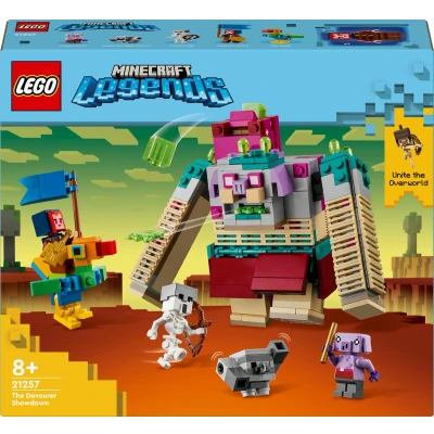 Afbeelding van LEGO 21257 Minecraft Legends Duel met de Verslinder Speelgoed