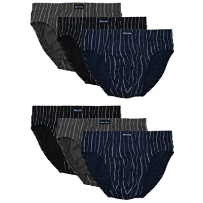 Afbeelding van MioRalini 12 of 6 paar slips van 100% zacht katoen, zonder gulp, klassieke kleuren, stuks.