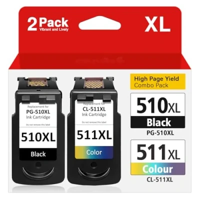 Afbeelding van Oeggoink 510XL 511XL zwarte driekleurige gereviseerde cartridge voor Canon 510 XL 511 inkt Pixma MP495 MP280 MP480 MP490 iP2700 MX410 printer