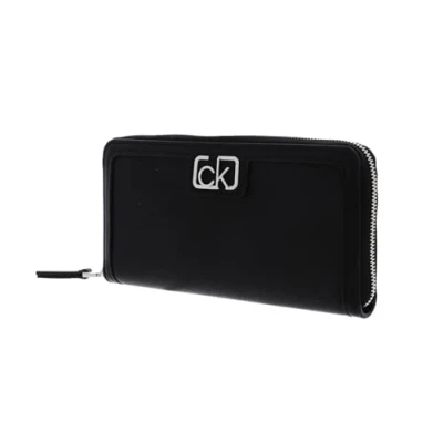 Afbeelding van Calvin Klein Z/A wallet lg dames portemonnee black