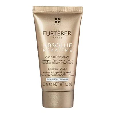 Afbeelding van Rene Furterer Absolue Keratine Herstellend Masker Breekbaar Beschadigd Haar 30 ml