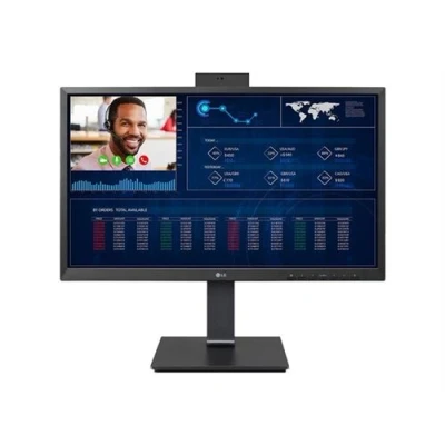 Image de LG 24CQ651W BP Client léger tout en un 1 x Pentium Silver N6005 / 2 GHz RAM 8 Go SSD 256 UHD Graphics GigE LAN sans fil: 802.11a/b/g/n/ac/ax, Bluetooth 5.1 Win 10 IoT Enterprise moniteur : LED 23.8&quot; 1920 1080 (Full HD) @ 75 Hz