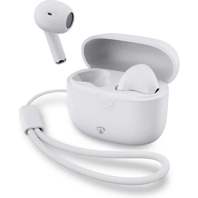 Afbeelding van Nedis Volledig Draadloze Oordopjes Bluetooth Maximale batterijduur: 16 uur Aanraakbediening Charging case oplaadcase Ingebouwde microfoon Ondersteuning voor spraakbesturing Wit