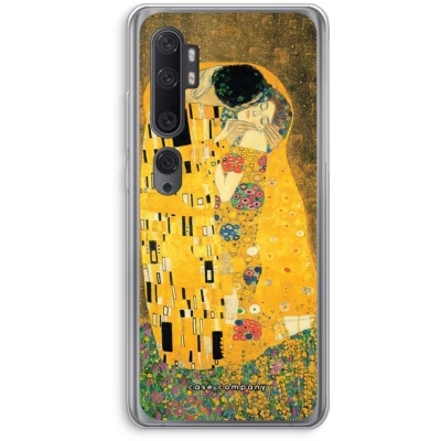 Afbeelding van Case Company® hoesje geschikt voor Xiaomi Mi Note 10 Der Kuss Soft Cover Telefoonhoesje Bescherming aan alle Kanten en Schermrand