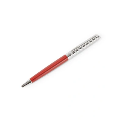 Afbeelding van Waterman balpen Hémisphère Deluxe Red met palladium detail