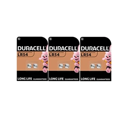 Afbeelding van 6 x Duracell LR54 LR1130 V10GA 189 191 batterijen (3 2 batterijen)