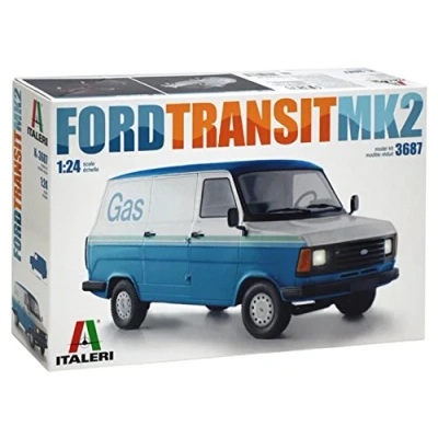 Afbeelding van 1:24 Italeri 3687 FORD Transit MK2 Plastic Modelbouwpakket