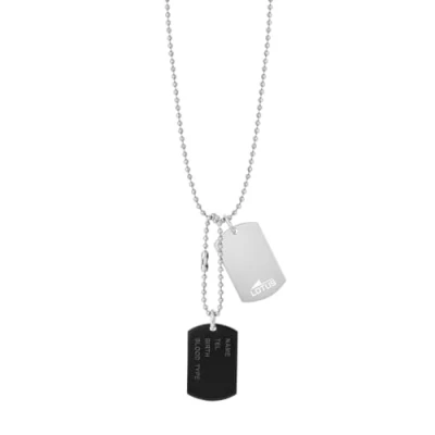 Afbeelding van Lotus Herenketting LS2139 1/5, Niet edele metalen, Dit is geen edelsteen