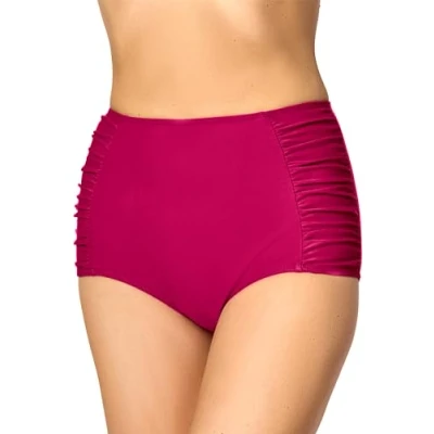 Afbeelding van Merry Style Dames Zwembroek Bikinibroekje Elastische tailleband Polyamide &amp; Elastaan Magenta (4140) 40 MS MS10 119 SL