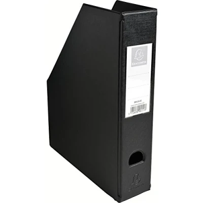 Image de Porte revues en pvc 2 rueck mm 70 noir exacompta 90151e