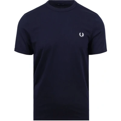 Afbeelding van T shirt m3519 fred perry blauw