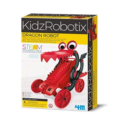 Afbeelding van 4m bouwset robot draak
