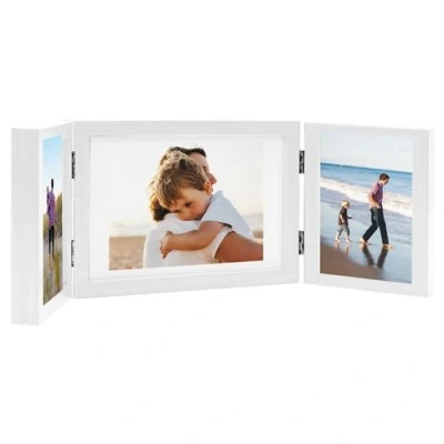 Afbeelding van Fotolijst drieluik 28x18 cm+2x(13x18 cm) wit