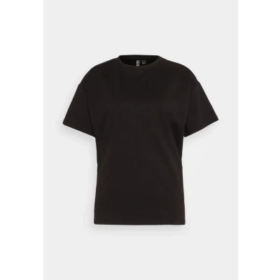 Afbeelding van Pieces NOOS Tshirt basic, Dames, Maat: XXL, Black