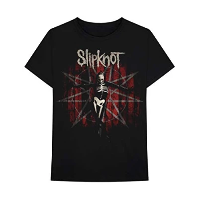 Afbeelding van Rockline Slipknot The Gray Chapter Skull T shirt, zwart.