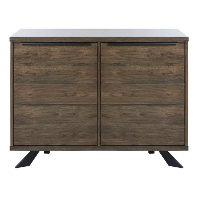 Afbeelding van Olan eiken dressoir 114 cm bruin
