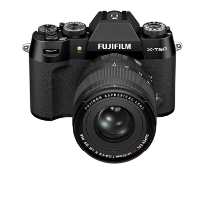 Afbeelding van Fujifilm X T50 Zwart + XF 16 50mm f/2.8 4.8 R LM WR
