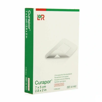 Afbeelding van Curapor Verb Chirurg. Steriel 7cmx 5cm 5 32902