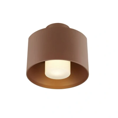 Afbeelding van SLV 1008200 Photoni Buitenplafondlamp E27 13 W Roest