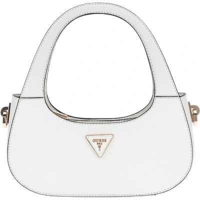 Afbeelding van GUESS Schoudertas Eco Gloriana Girlfriend Satchel White Wit