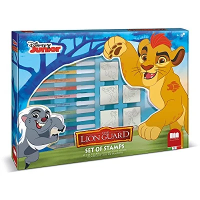 Image de Multiprint ensemble de coloriage Lion Guard 22 pièces