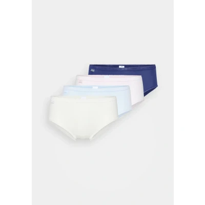 Afbeelding van Sloggi Basic MIDI 4 PACK Slip, Dames, Maat: 36, White/light blue/pink/blue