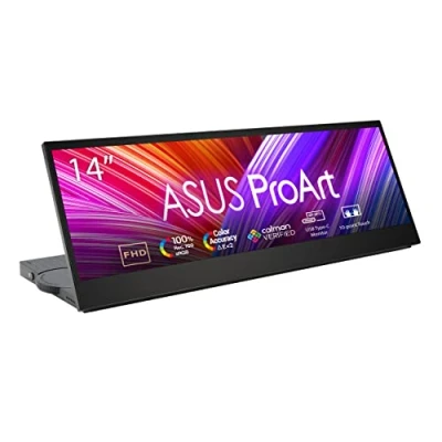Afbeelding van Asus PA147CDV LED monitor Energielabel: E (A G) 35.6 cm (14 inch) 1920 x 550 Pixel 32:9 5 ms USB C, HDMI, DisplayPort IPS
