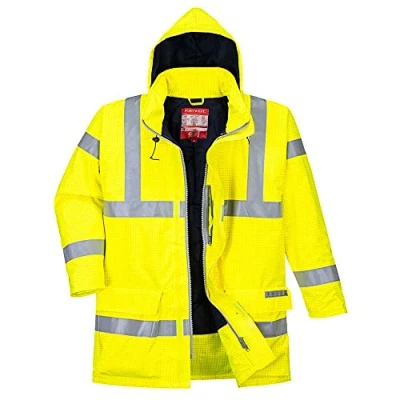 Afbeelding van Antistatische jas, geel, maat 4XL