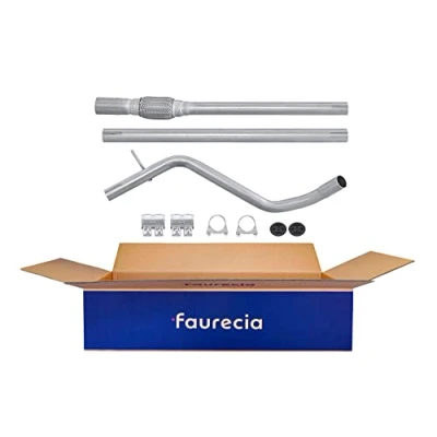 Afbeelding van HELLA 8LA 366 002 191 Uitlaatpijp Midden Met aanbouwdelen FIAT: 500 Hatchback, C Convertible, Panda II FORD: KA Hatchback