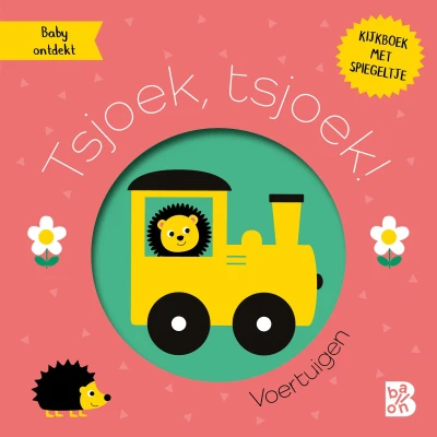 Afbeelding van Baby ontdekt 1 Kijkboekje met spiegeltje: Tsjoek, tsjoek!