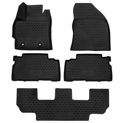 Afbeelding van WALSER XTR 75153 Vloermatset Rubber voor en achter, Midden Op maat gemaakt