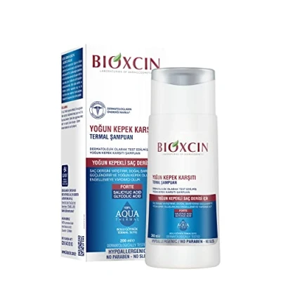 Afbeelding van Bioxcin Aqua Thermal DS Shampoo 200 ml (Anti jeuk en Intense Anti roos)