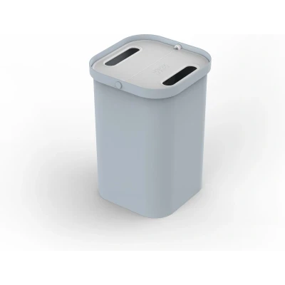 Afbeelding van Joseph GoRecycle Afvalemmer 14 Liter Blauwgrijs