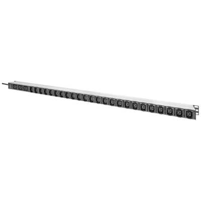 Afbeelding van Digitus DN 95450 19 inch Stekkerdoos voor patchkast Apparaatcontactdoos C13 10A Geschikt kastdiepte: vanaf 300 mm Zwart