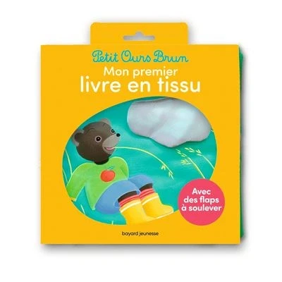 Image de Mon livre tissu Petit Ours Brun