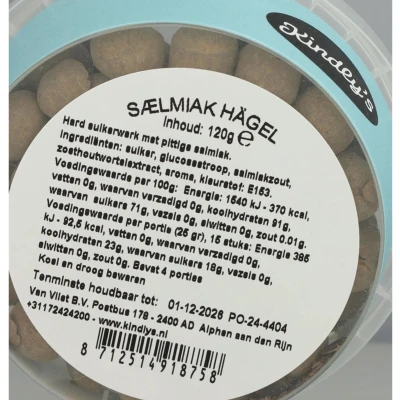 Afbeelding van Kindly&#039;s Saelmiakhagel 12x125g