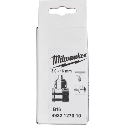 Image de MILWAUKEE 4932127010 mandrin à crémaillère 1 16 mm