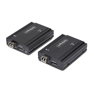 Afbeelding van StarTech com FD121 KVM EXTENDER, Trasmettitore e ricevitore, Cablato, 300 m, 4096 x 2160 pixels, 60 H, schakelaars, Zwart