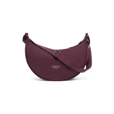 Afbeelding van LARKSON Solveig Medium schoudertas voor dames en heren, halve maan schoudertas, halfronde Moon Bag design, waterdicht, Baai