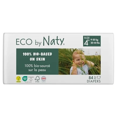 Afbeelding van Naty Luiers Maat 4+ (2x42)