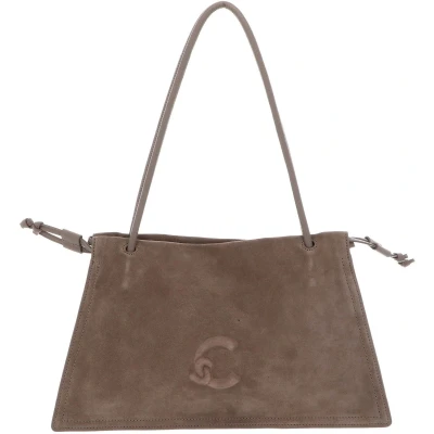 Afbeelding van Coccinelle Handtas, Dames, Maat: One Size, Warm taupe