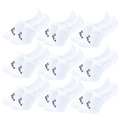 Afbeelding van O&#039;Neill Footies Sokken Heren / Dames No Show 710003 Wit 3 Pack Maat 43 46